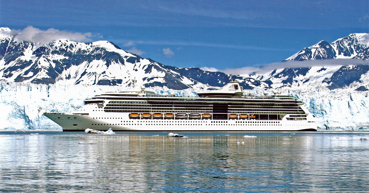 Cruise Ship In Alaska 